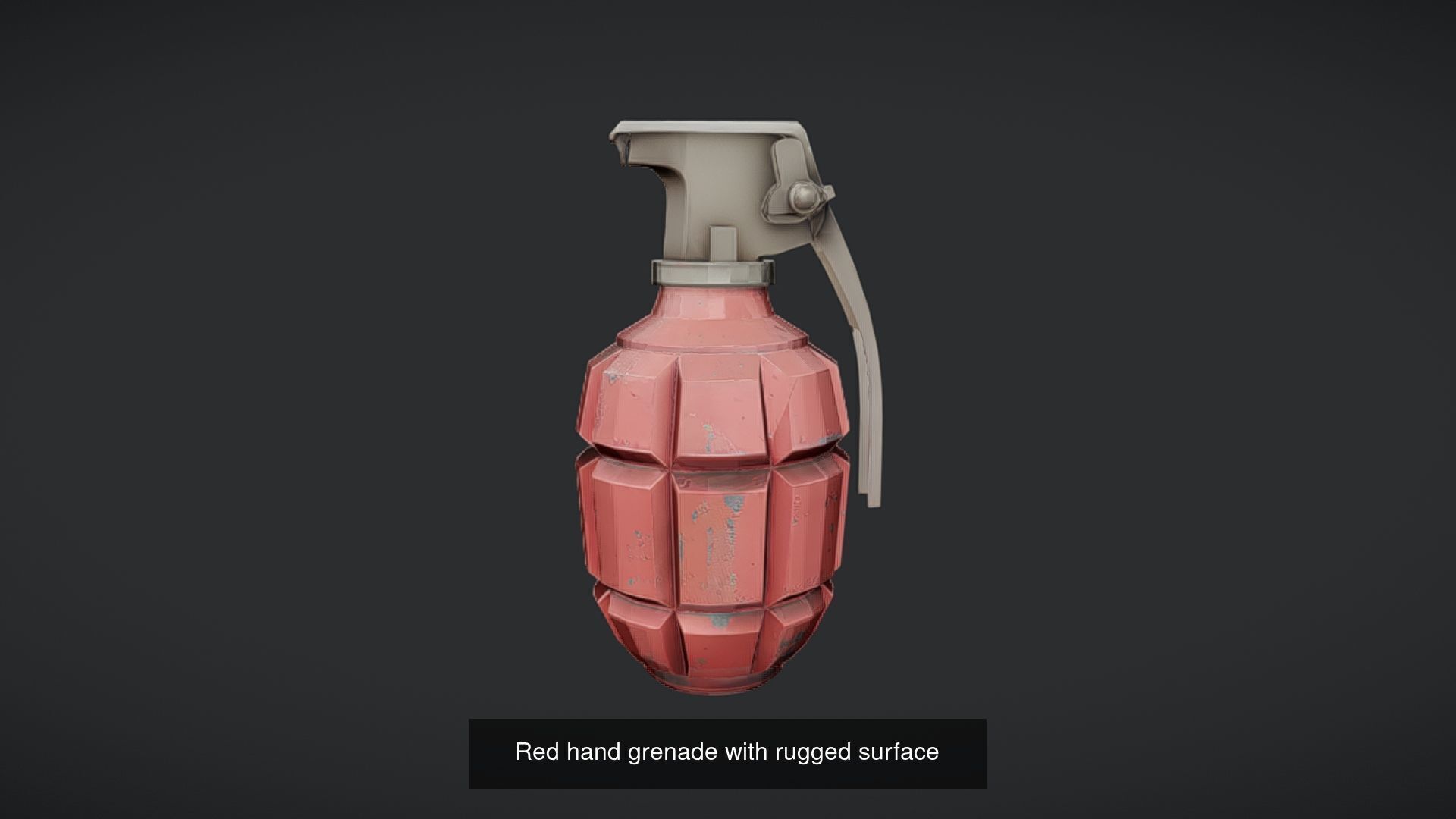 Realistic Grenade 3D Model - High-Poly Military Hand Grenade 3D Model Collection_39