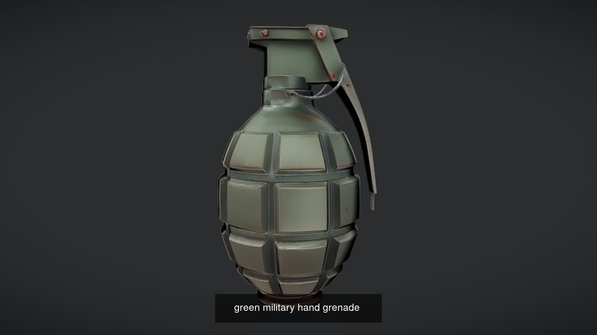 Realistic Grenade 3D Model - High-Poly Military Hand Grenade 3D Model Collection_21