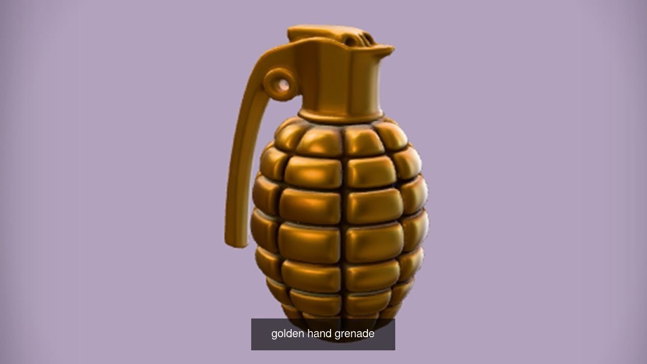 Realistic Grenade 3D Model - High-Poly Military Hand Grenade 3D Model Collection_9