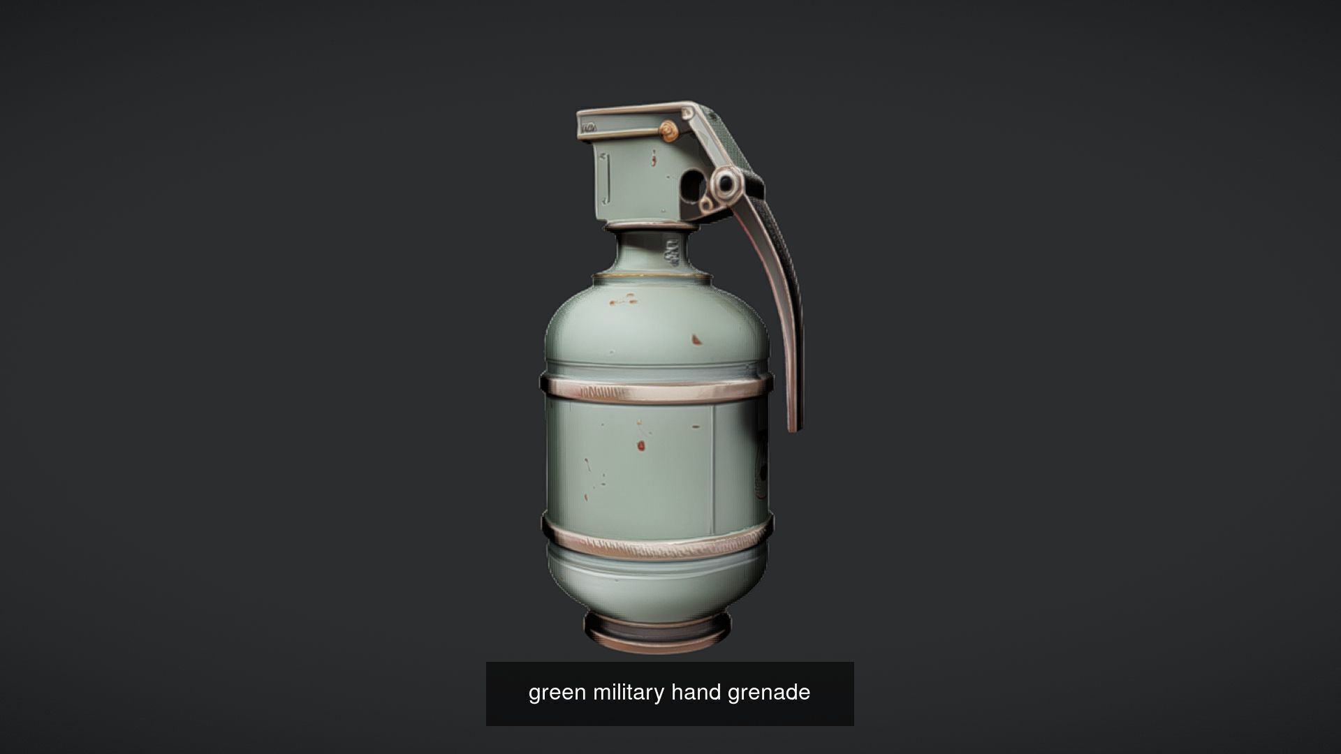 Realistic Grenade 3D Model - High-Poly Military Hand Grenade 3D Model Collection_22