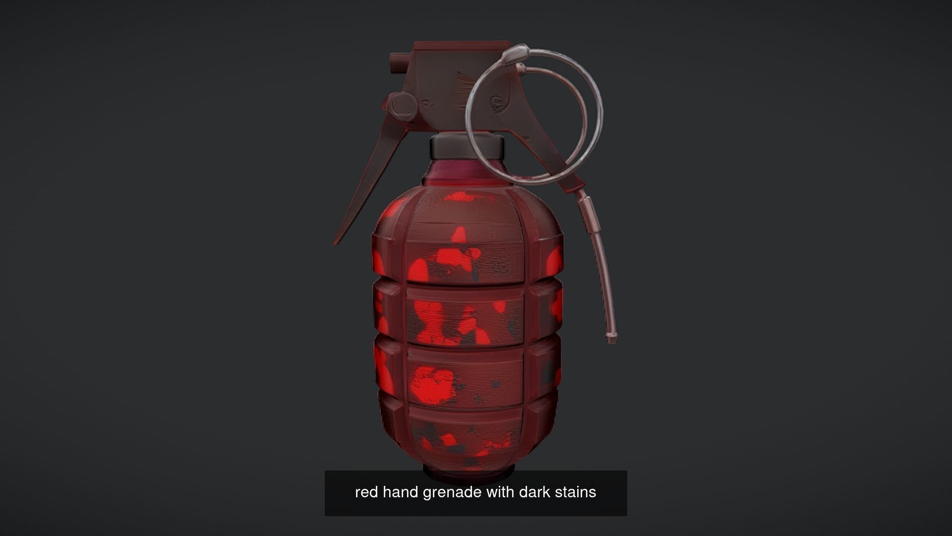 Realistic Grenade 3D Model - High-Poly Military Hand Grenade 3D Model Collection_31