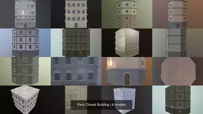 Pack Closed Building