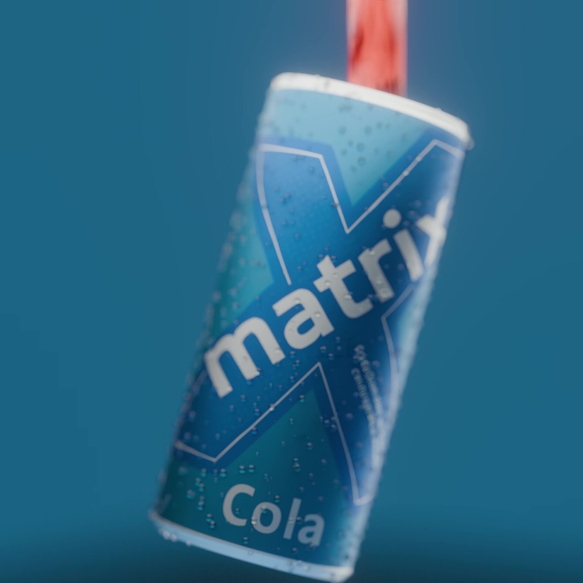 Matrix Cola Mockup 3D model Low-poly 3D model_6