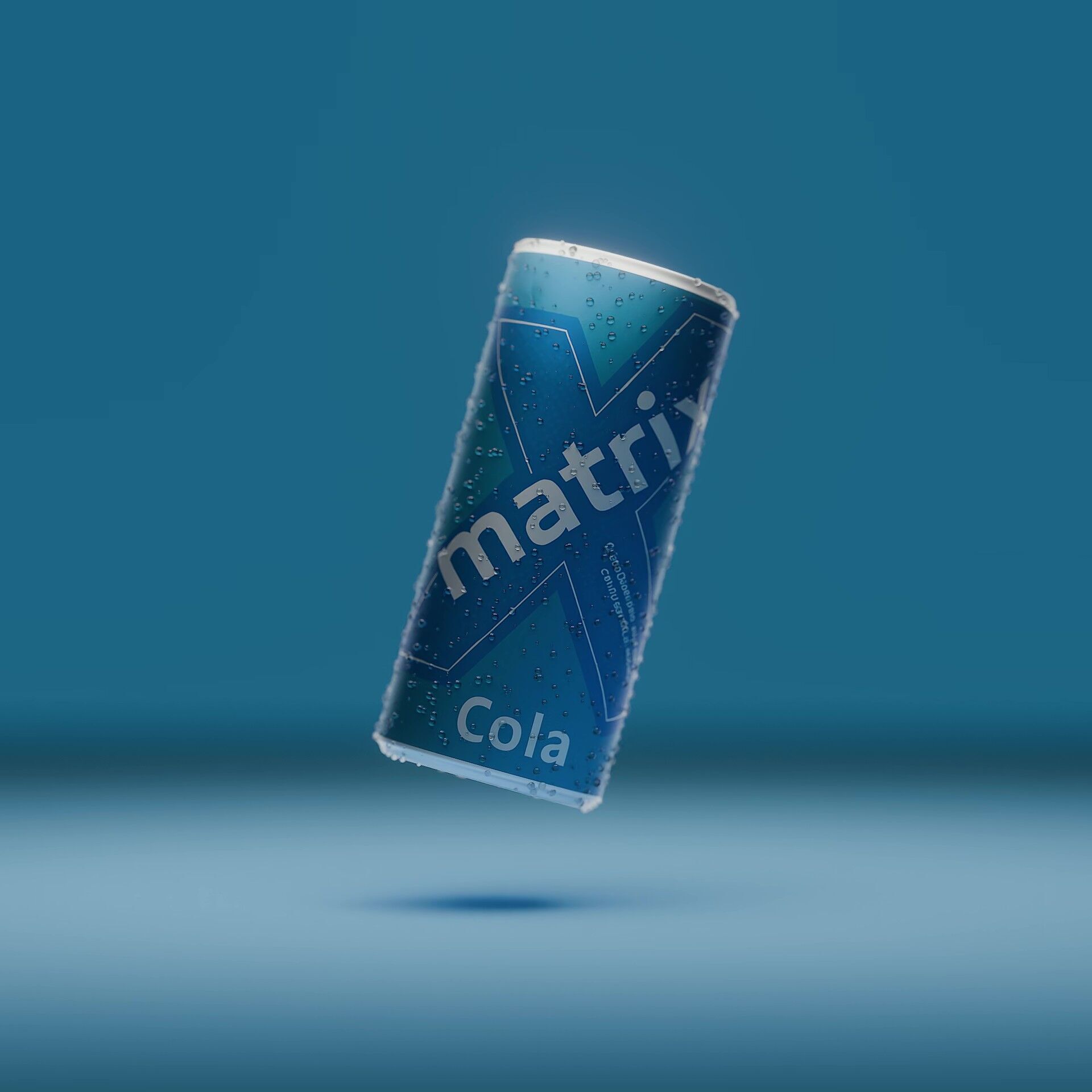 Matrix Cola Mockup 3D model Low-poly 3D model_4