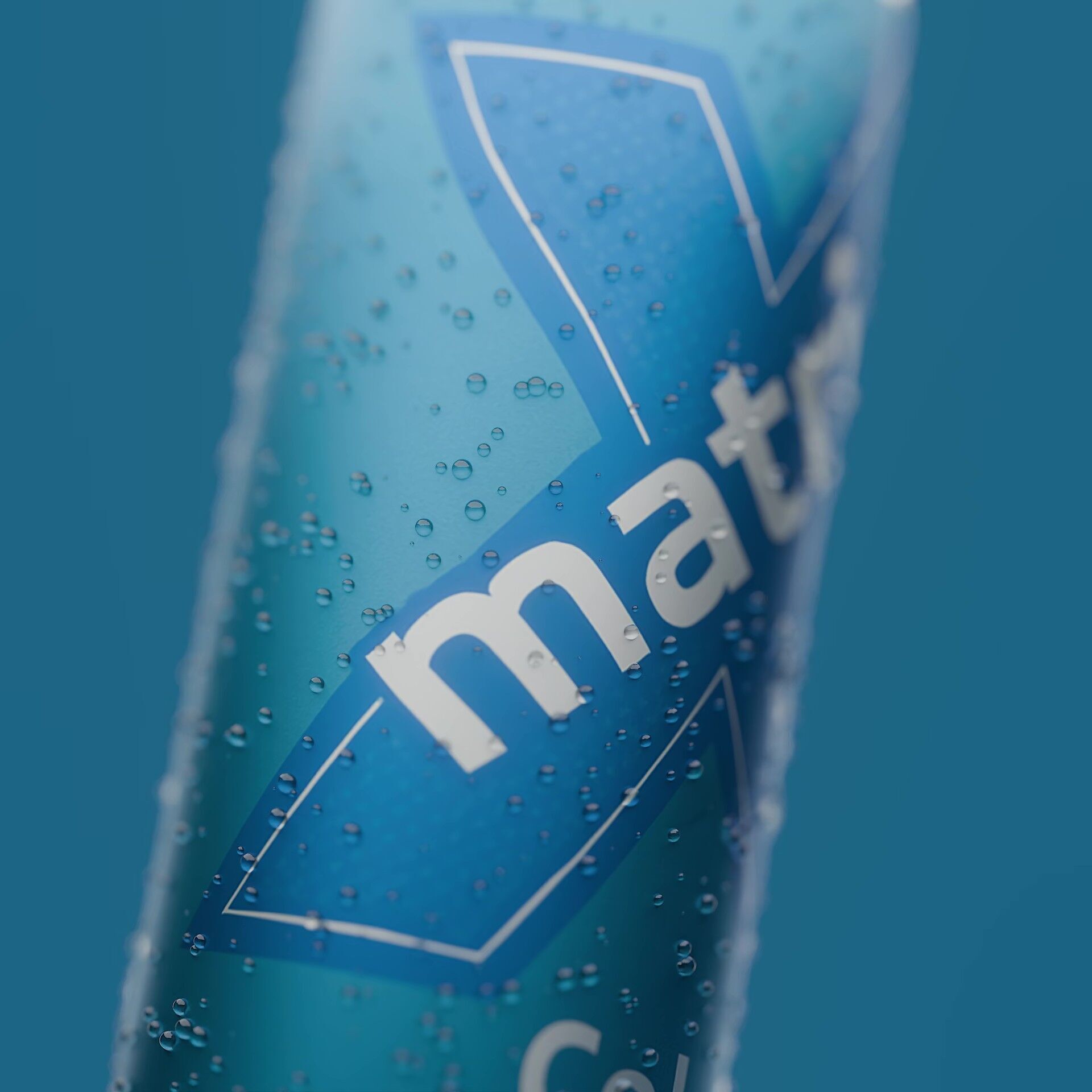 Matrix Cola Mockup 3D model Low-poly 3D model_3