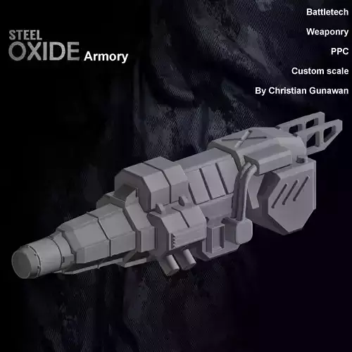 Battletech Miniature weapons PPC 3D print model