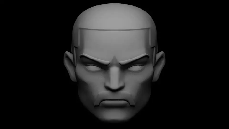 THRAGG INVINCIBLE HEAD SCULPT 3D print model