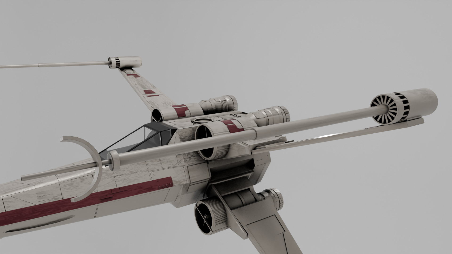 X-Wing 3D model_7