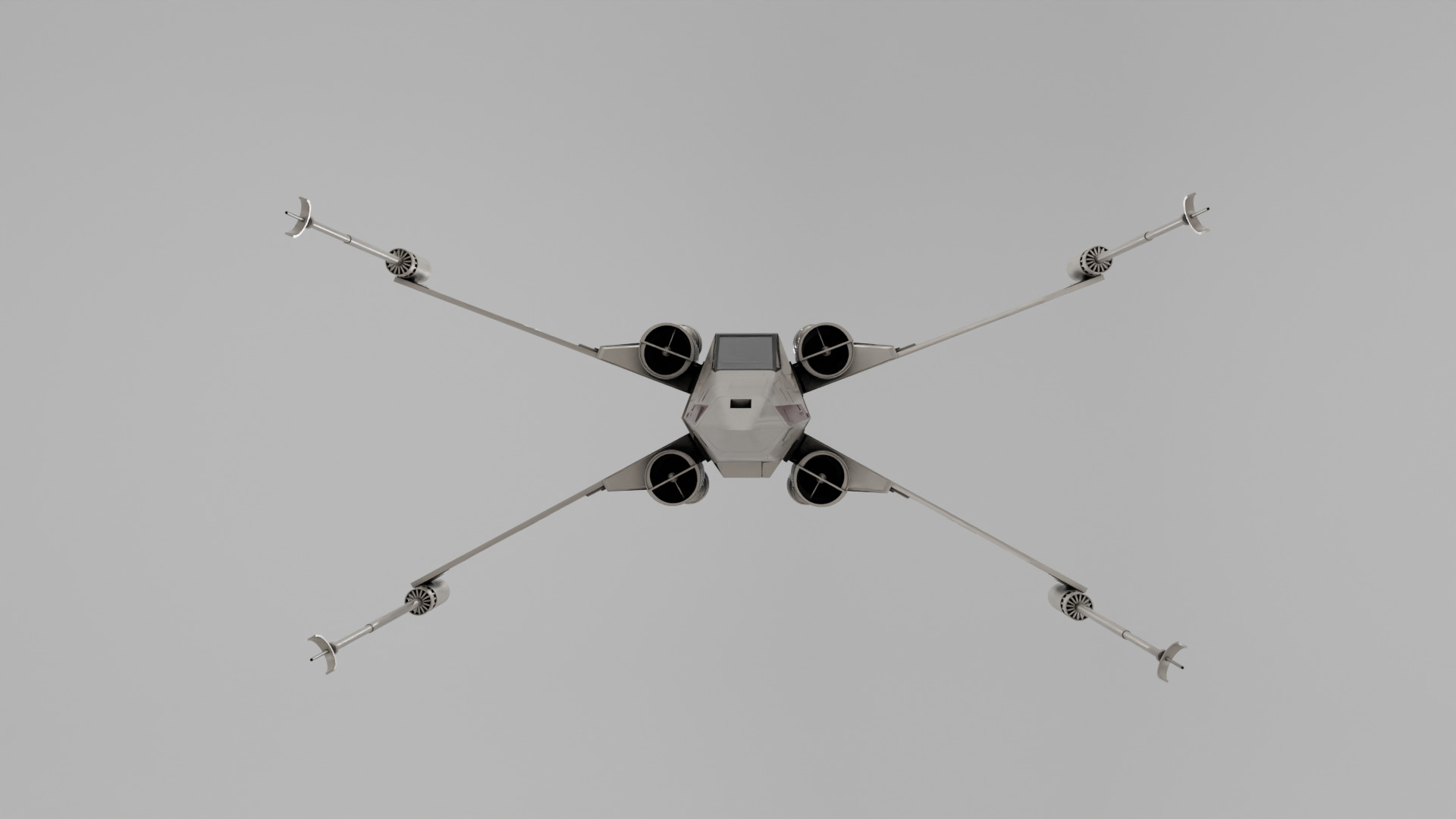 X-Wing 3D model_5