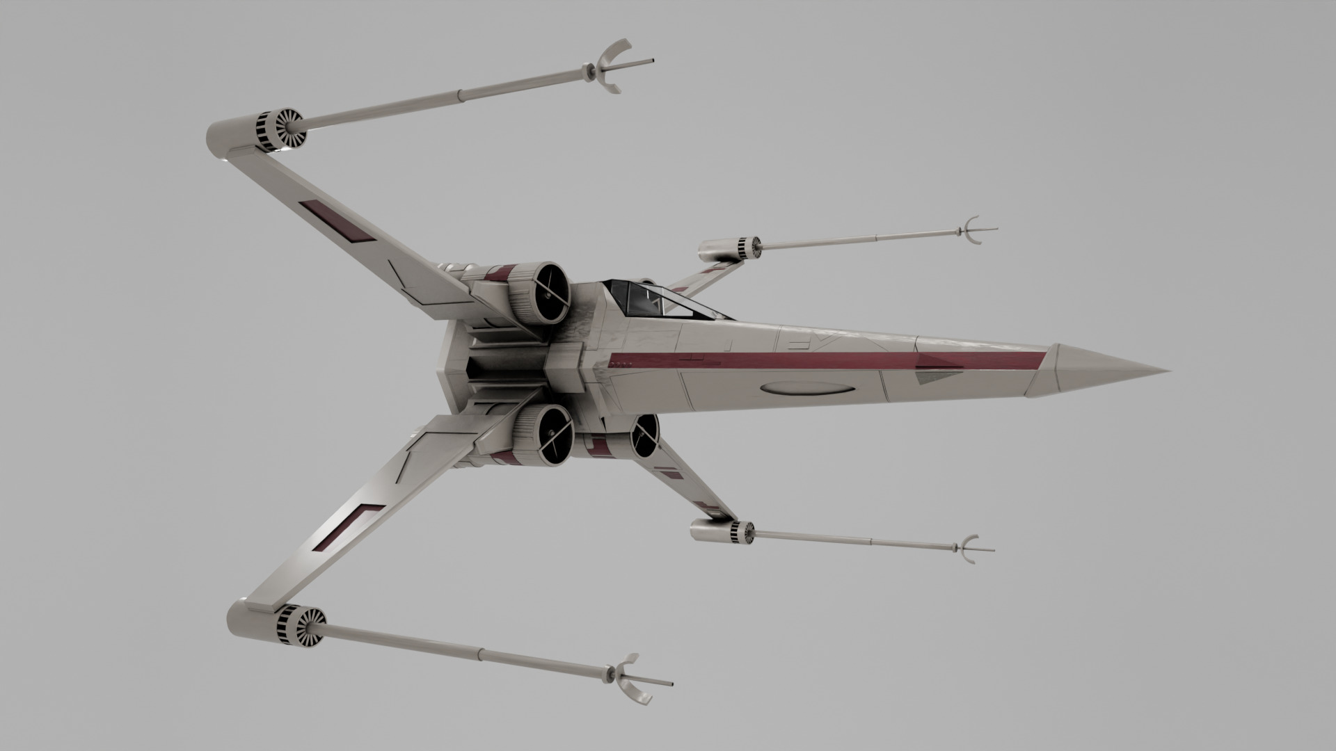 X-Wing 3D model_1