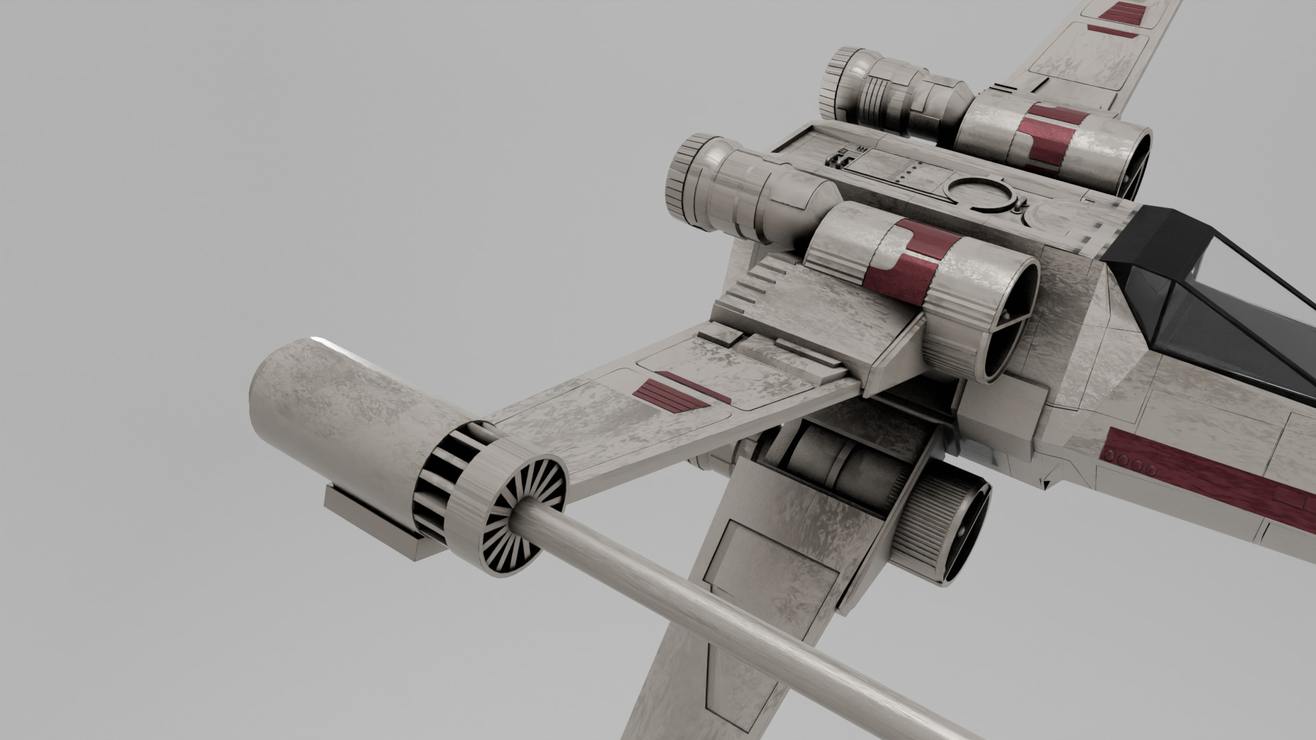 X-Wing 3D model_6
