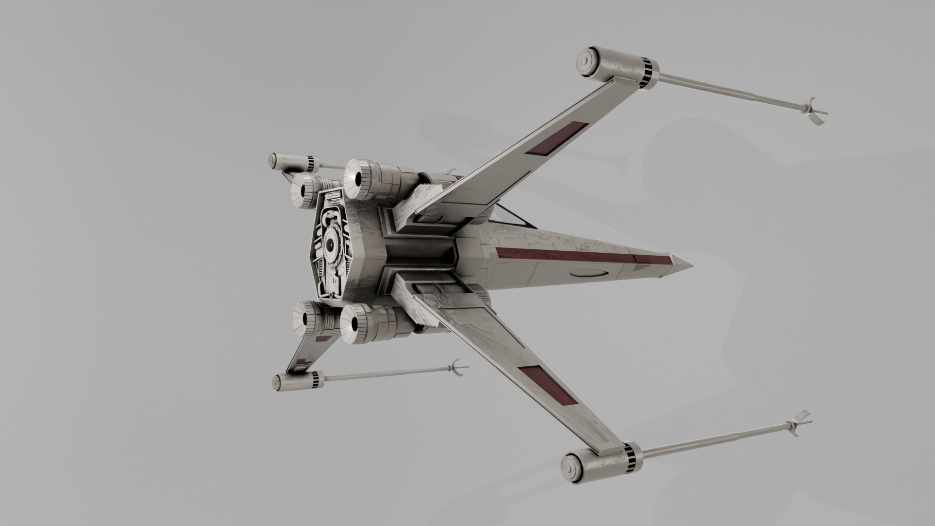 X-Wing 3D model_2