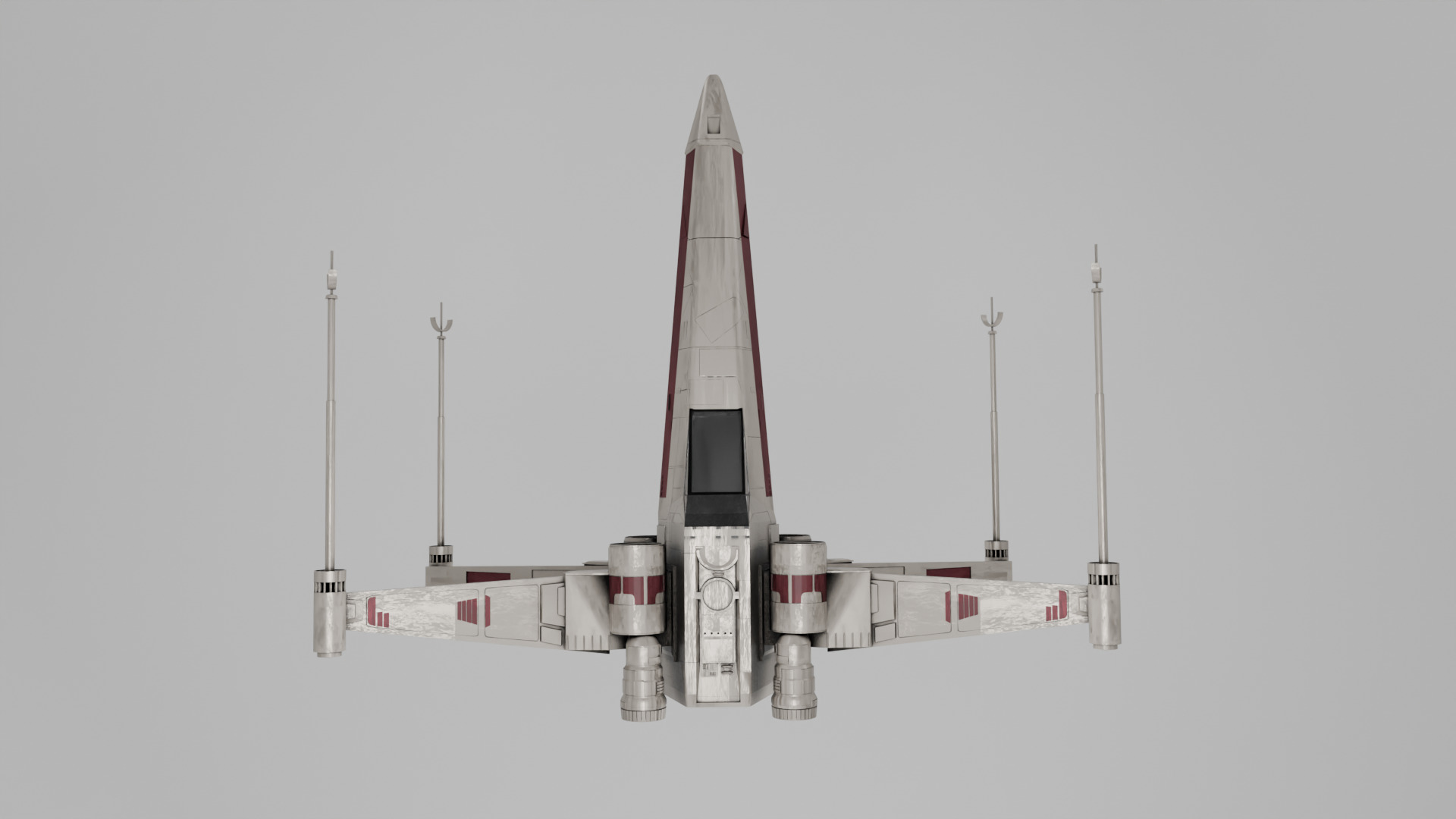 X-Wing 3D model_3