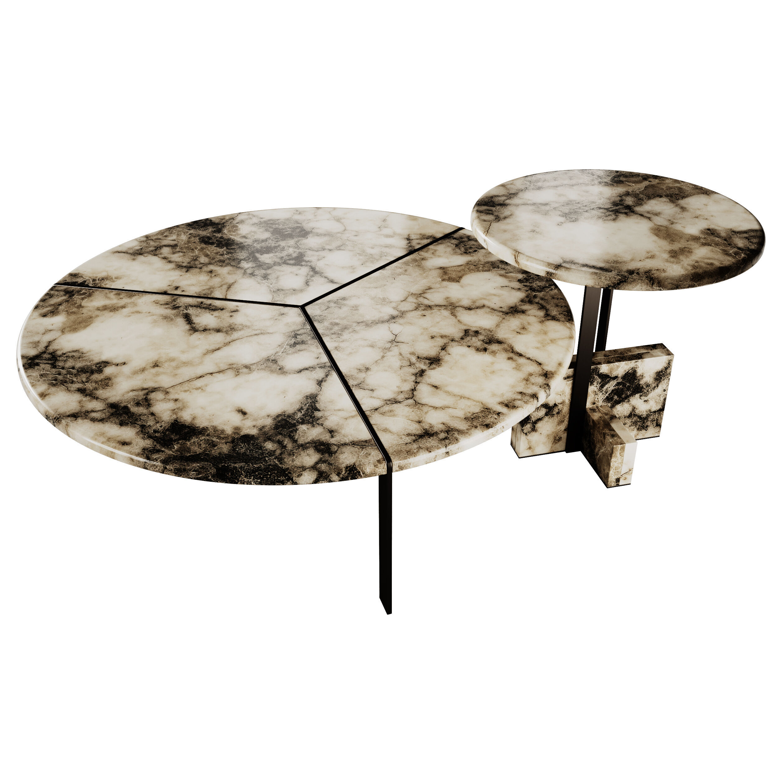 Joaquim Coffee Table by Tacchini 3D model_2