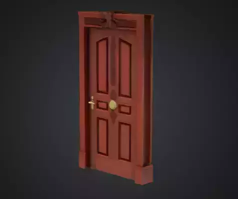 Low Poly door
