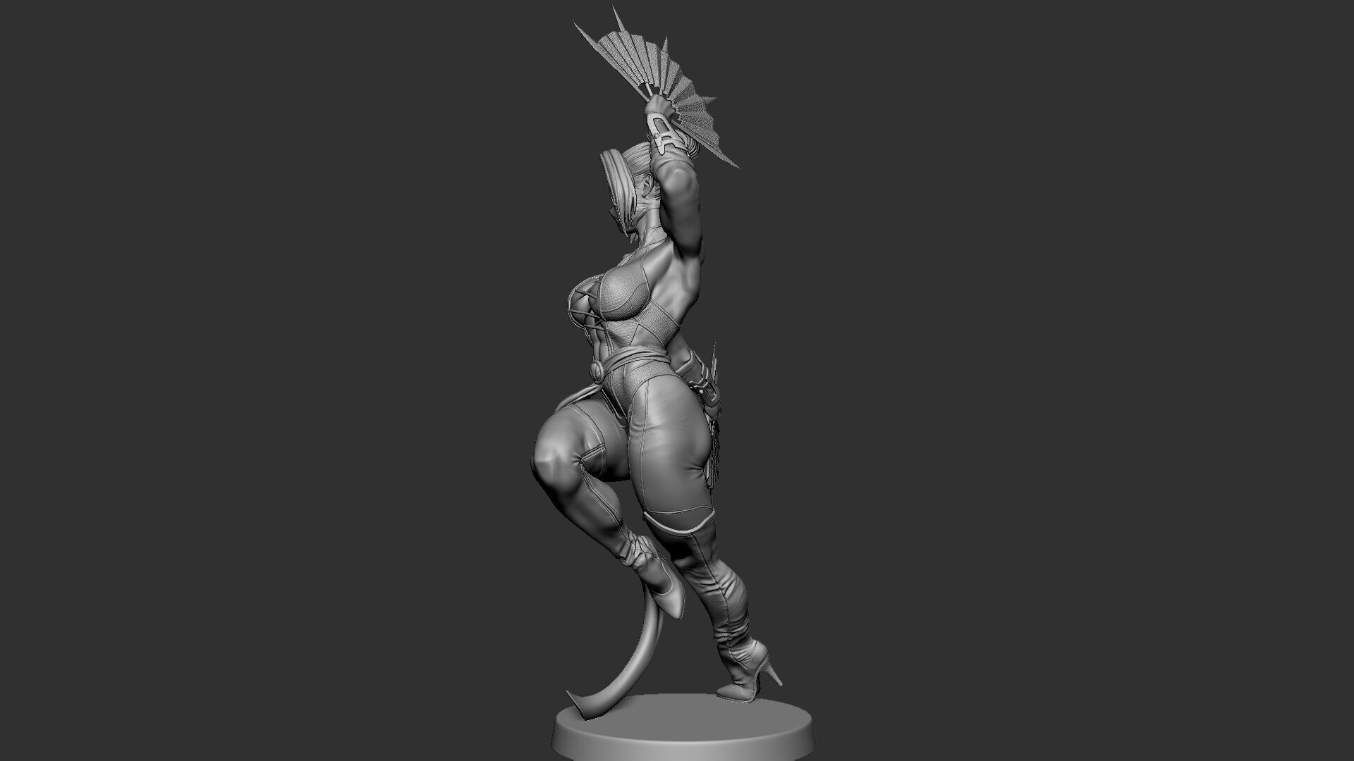 Kitana MK  3D print model_3