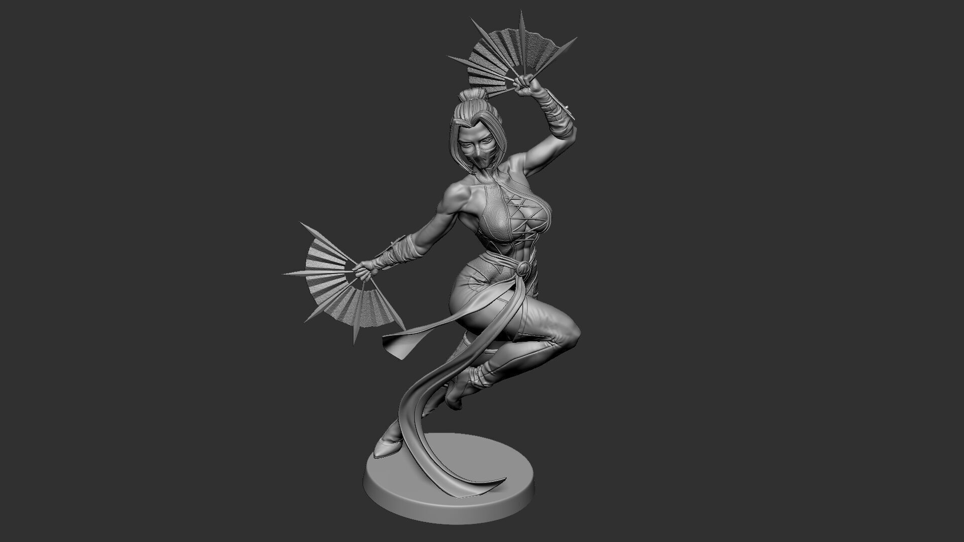 Kitana MK  3D print model_10