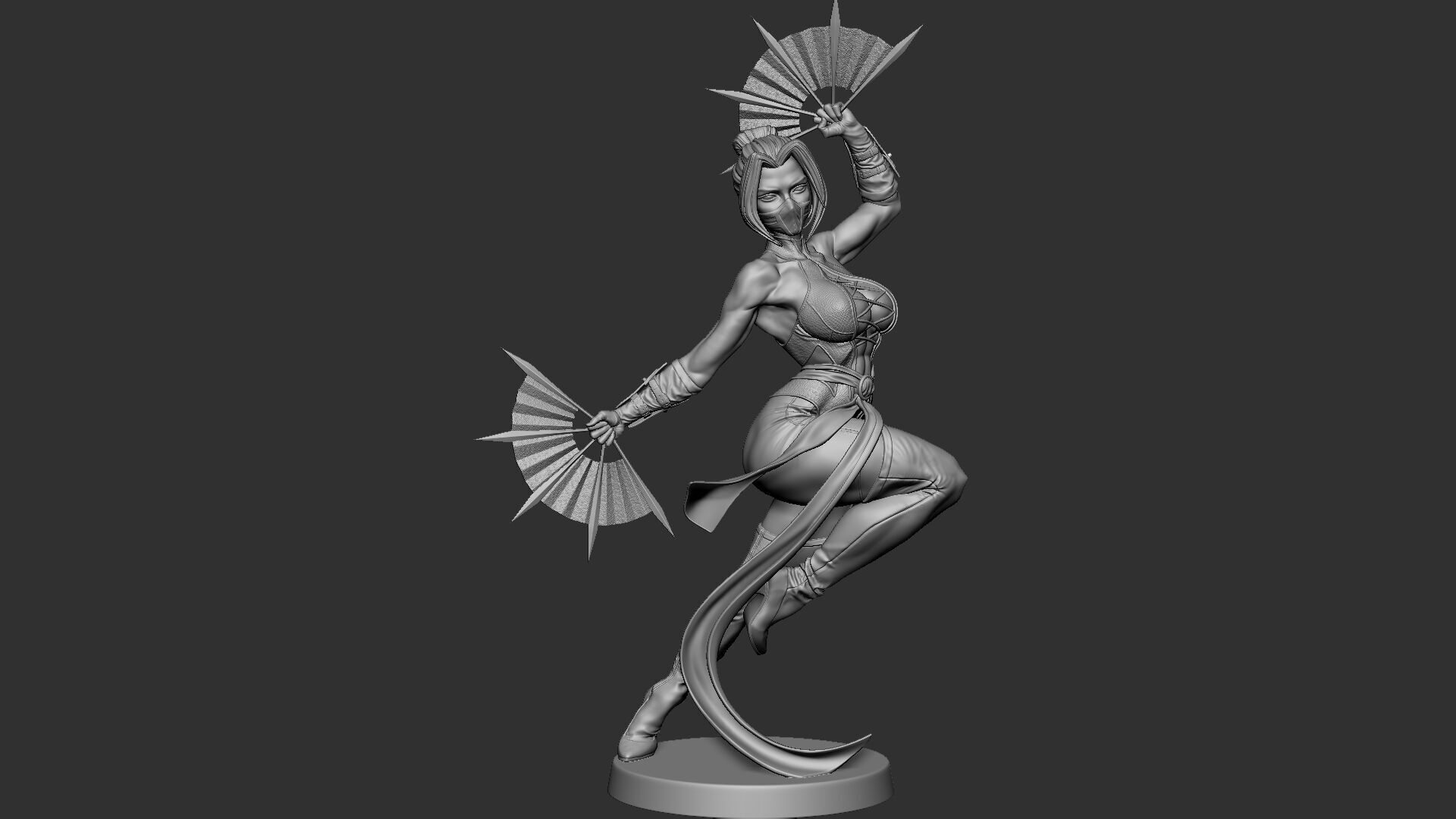 Kitana MK  3D print model_1