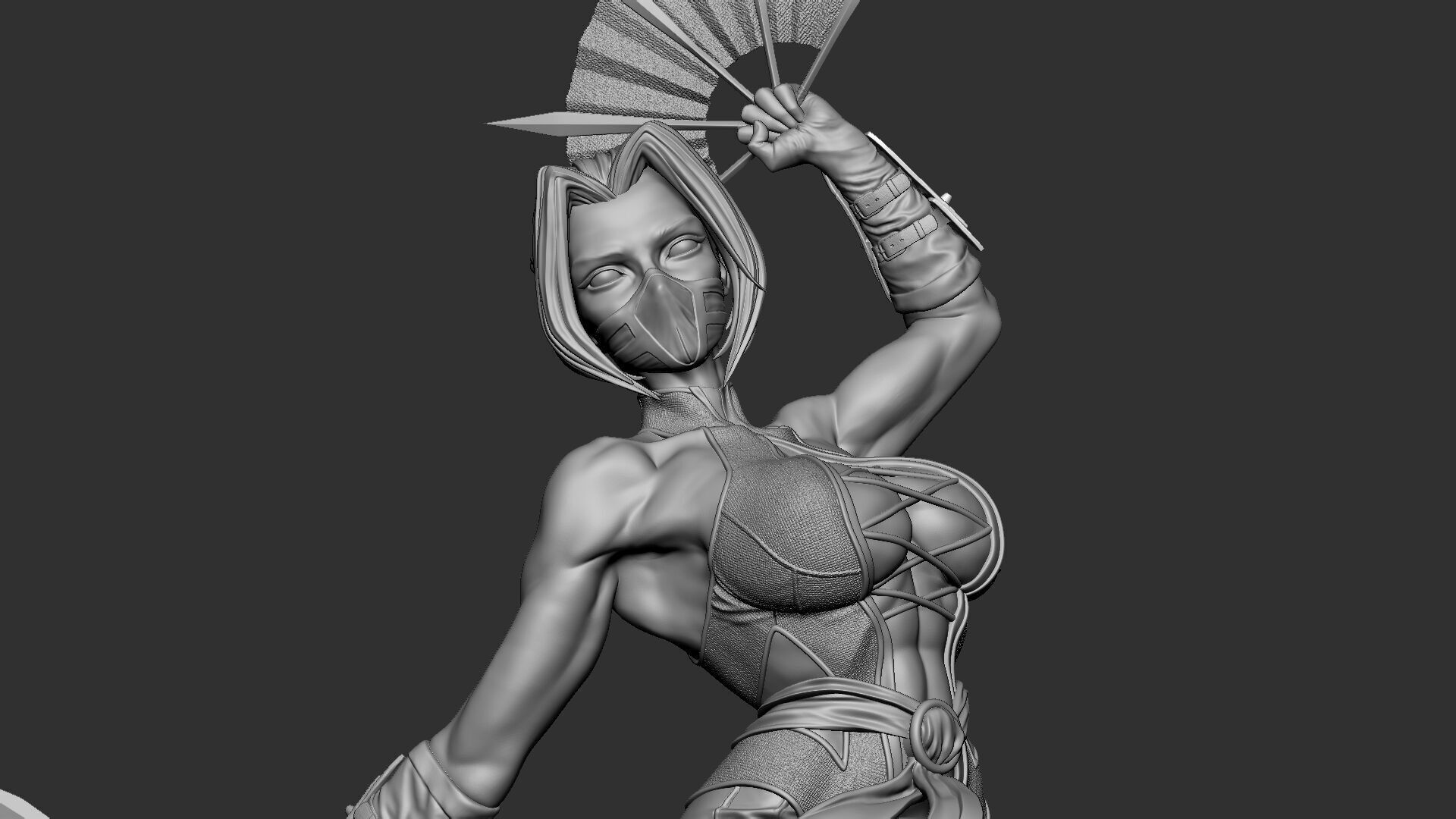 Kitana MK  3D print model_11