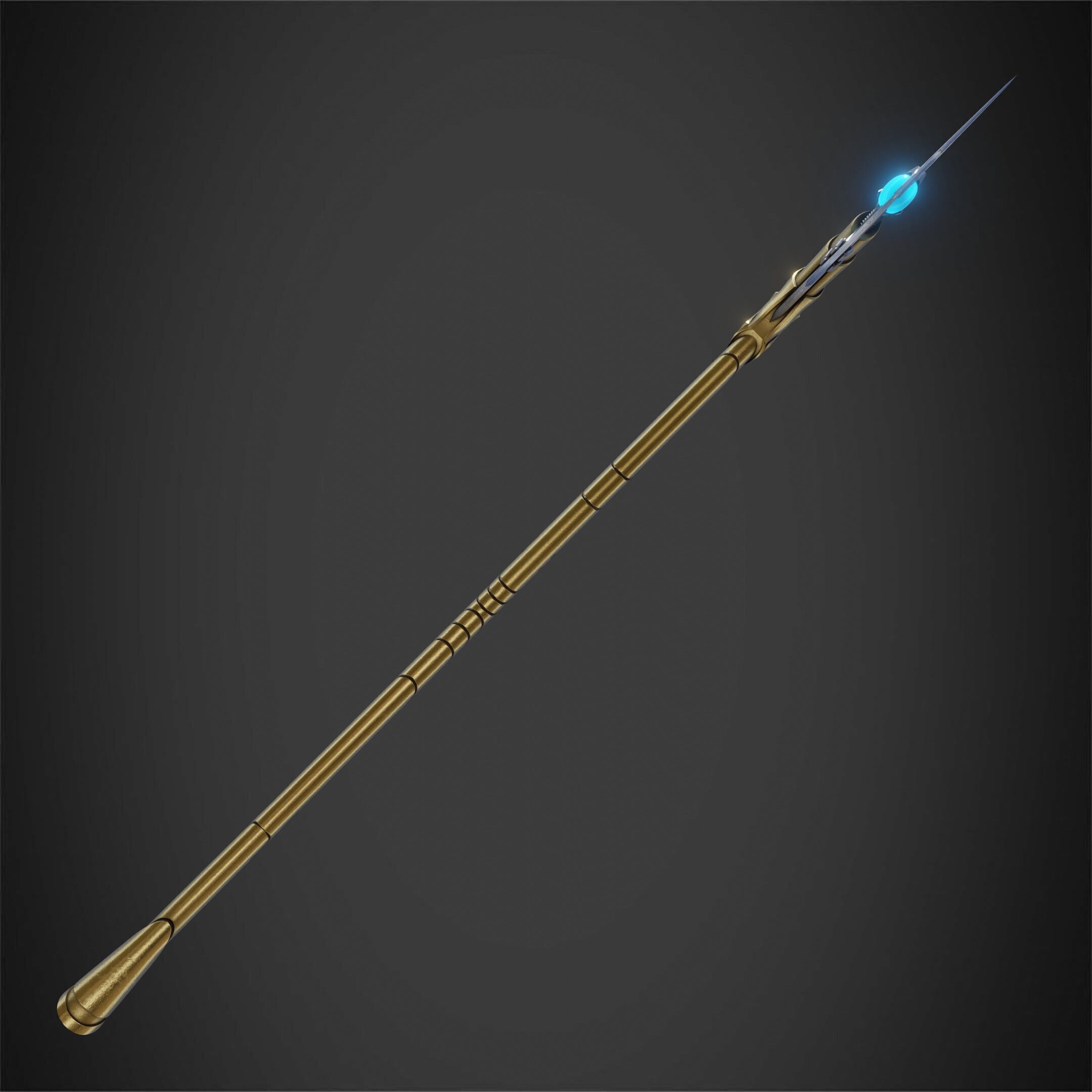 Loki Chitauri Scepter Full Height for Cosplay 3D print model_5