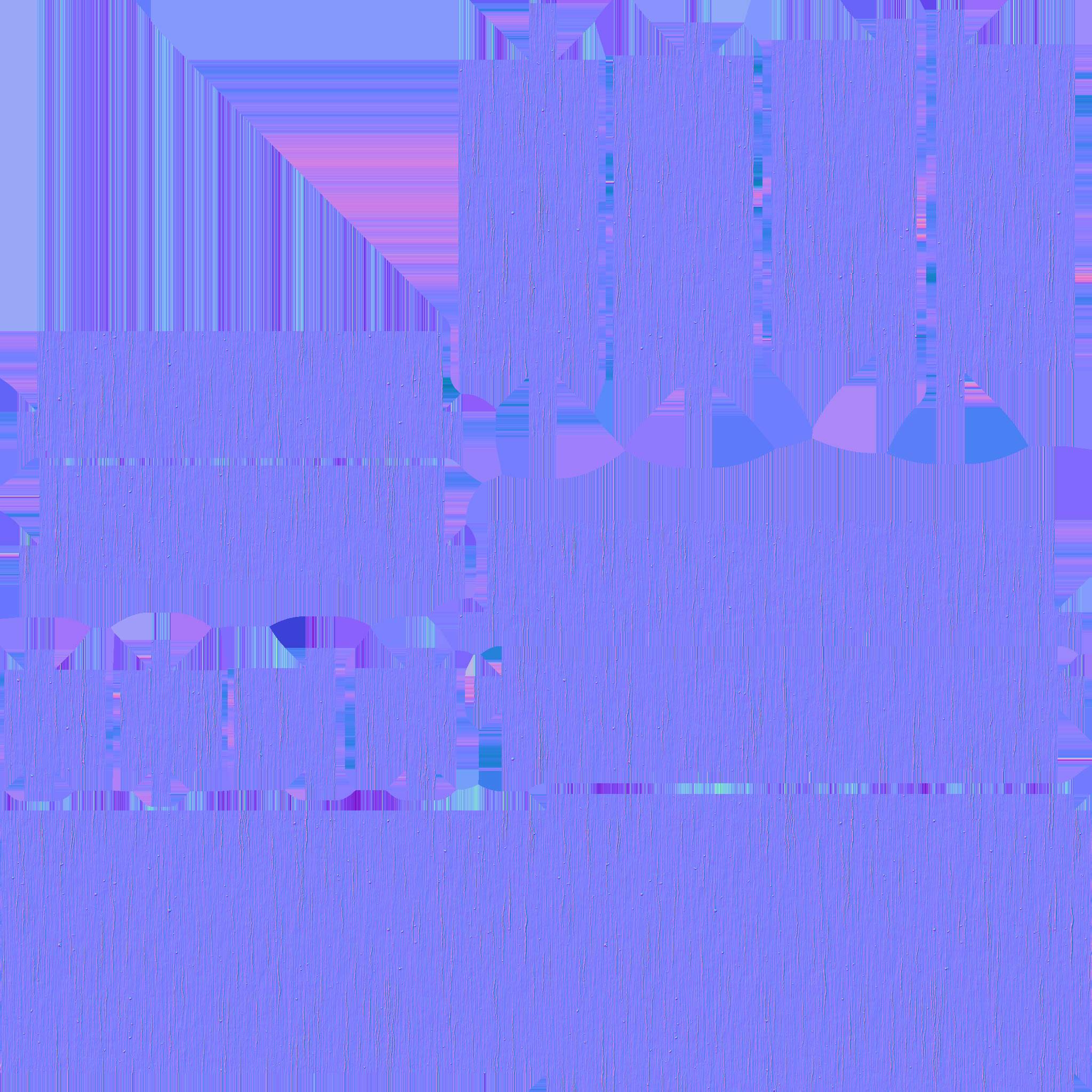 Wooden Center Table 3D Model Low-poly 3D model_11