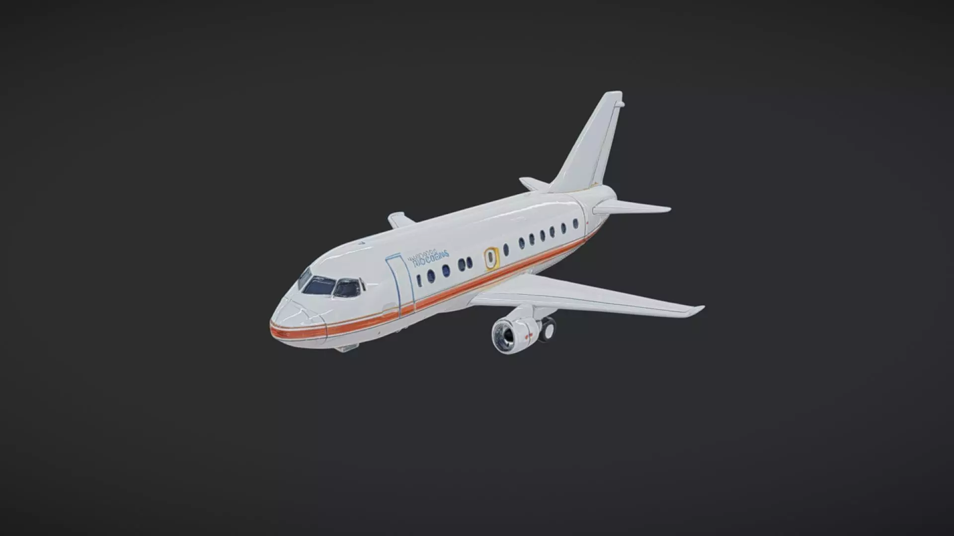 Aeroplane 3D model_0