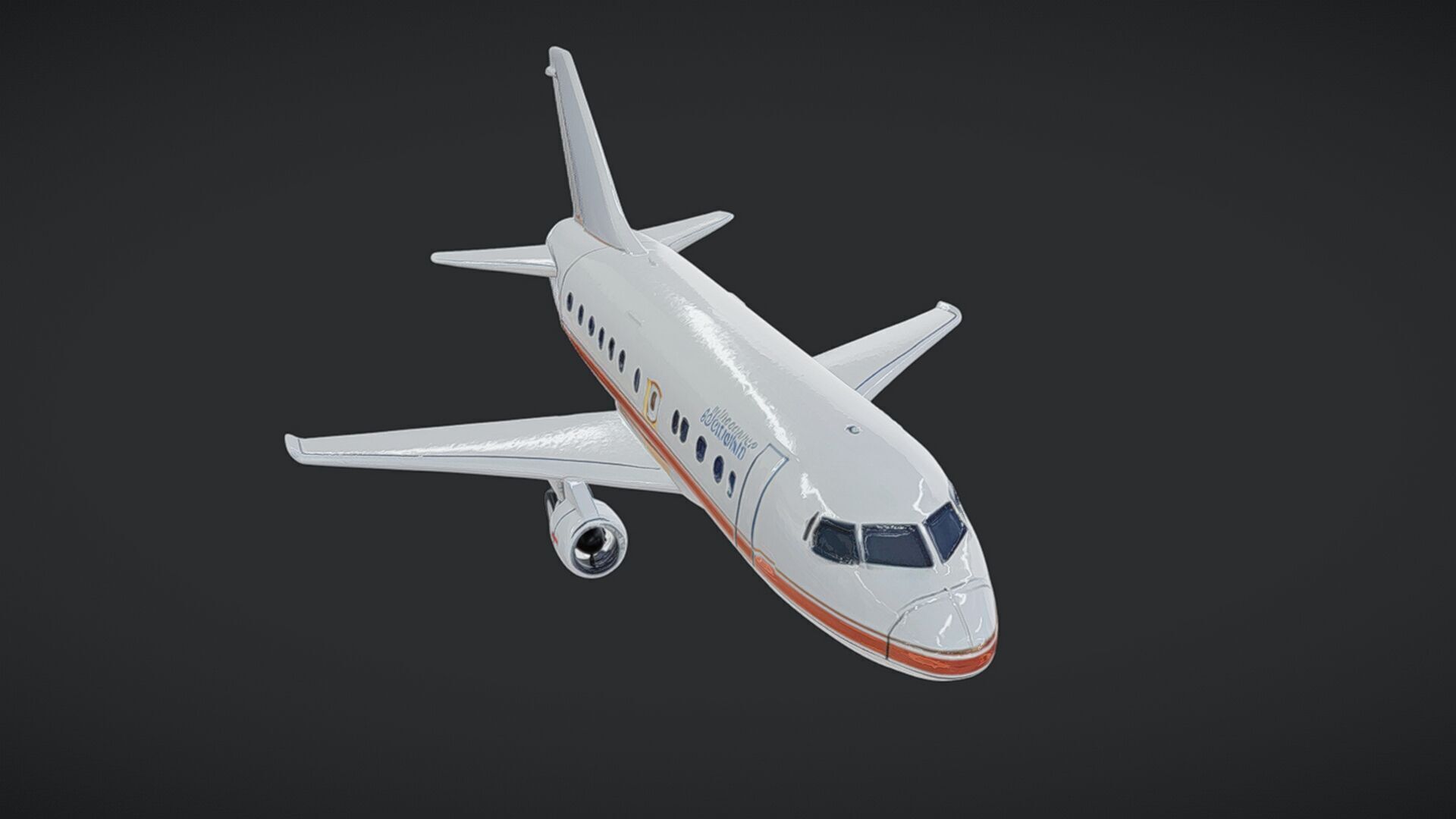 Aeroplane 3D model_8