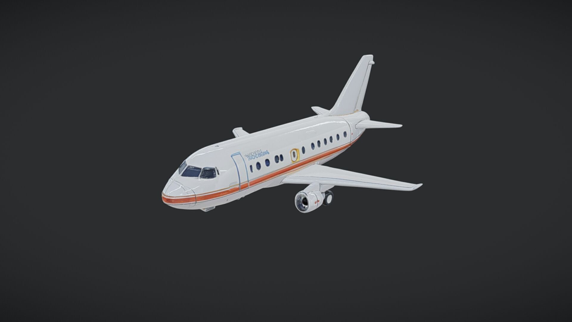Aeroplane 3D model_9
