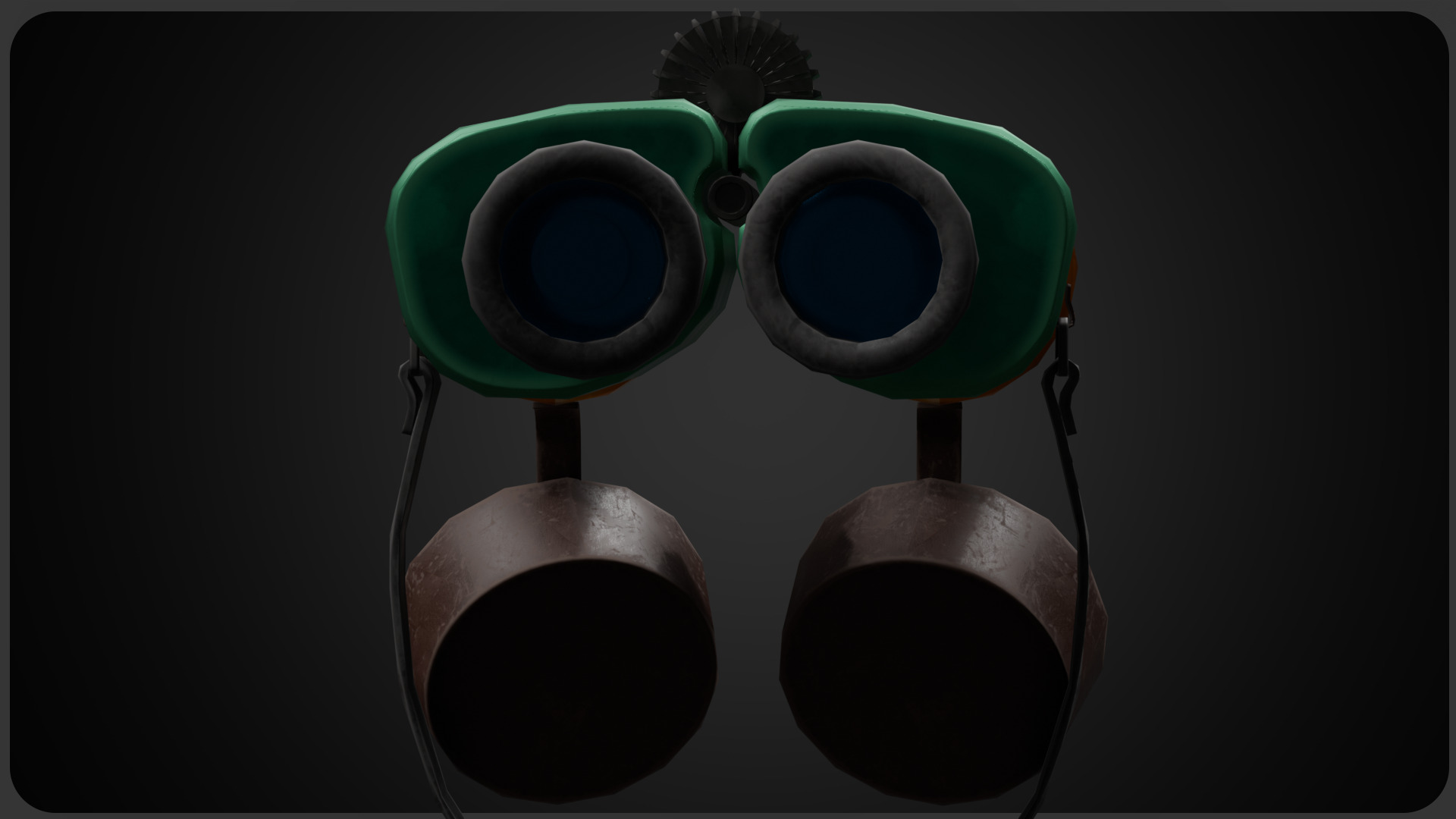 Stylized Binoculars - Game Ready - Unity and Unreal Engine Low-poly 3D model_5