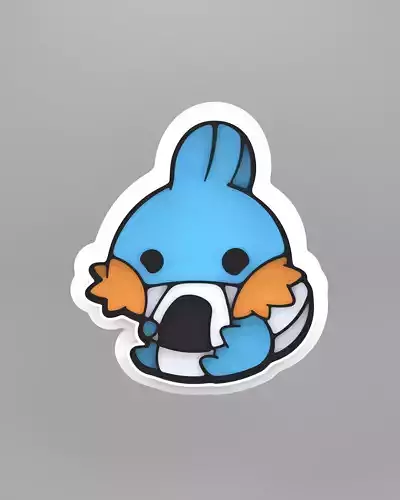 Mudkip Pokemon Cookie cutter