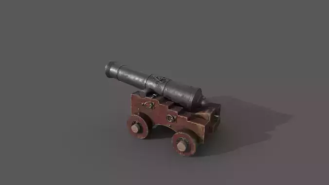 3D Ship Cannon