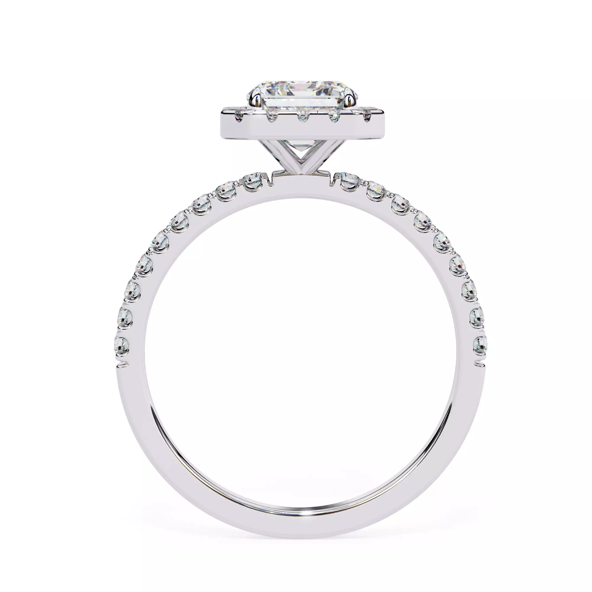 ROUND DIAMOND RING -CAD-13 3D print model