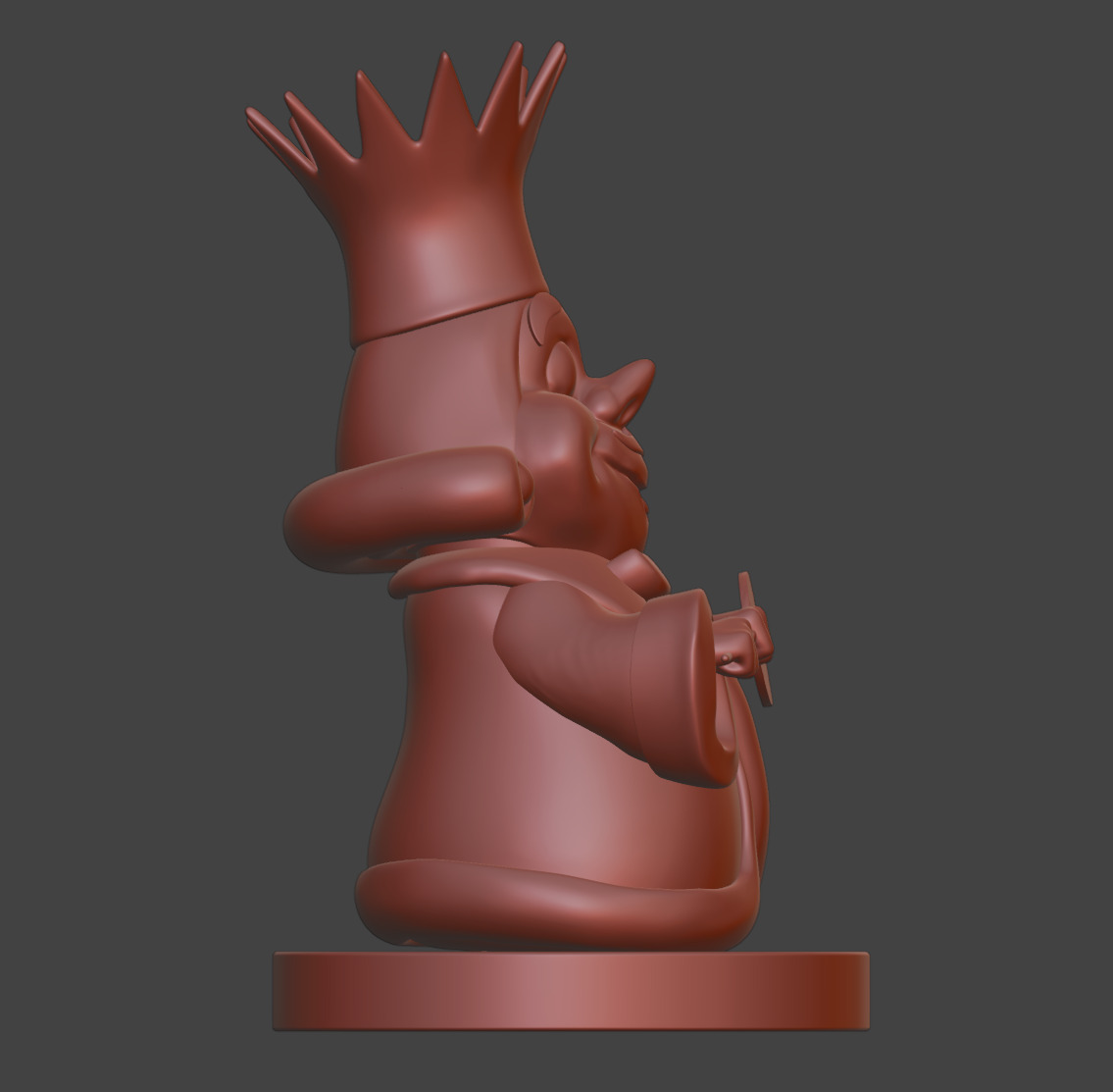 Alice in wonderland- King of Heart 3D print model_2