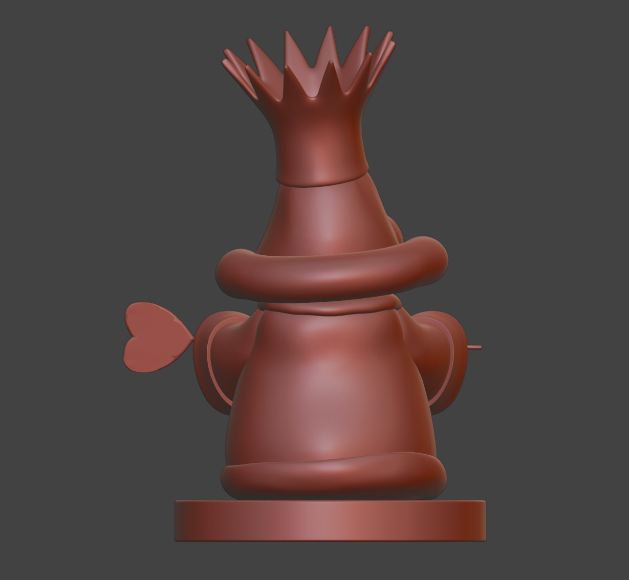 Alice in wonderland- King of Heart 3D print model_3