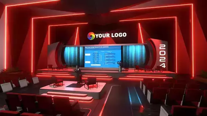 3D Showroom Level Kit Vol 17 Low-poly 3D model