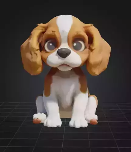 Dog Model - Cavalier King Charles Spaniel