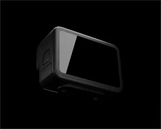 Go pro camera Free 3D model_0