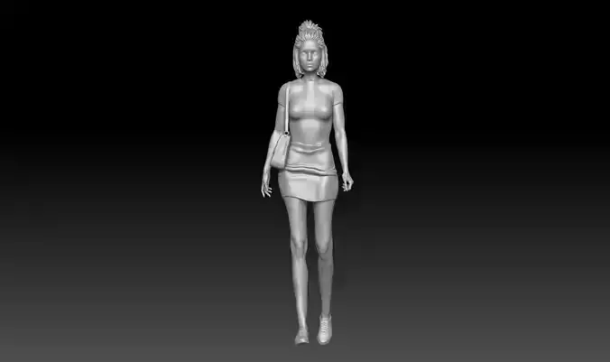 just walking around girl 1