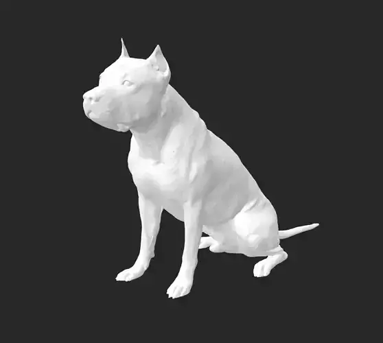 Pitbull 3D Model STL