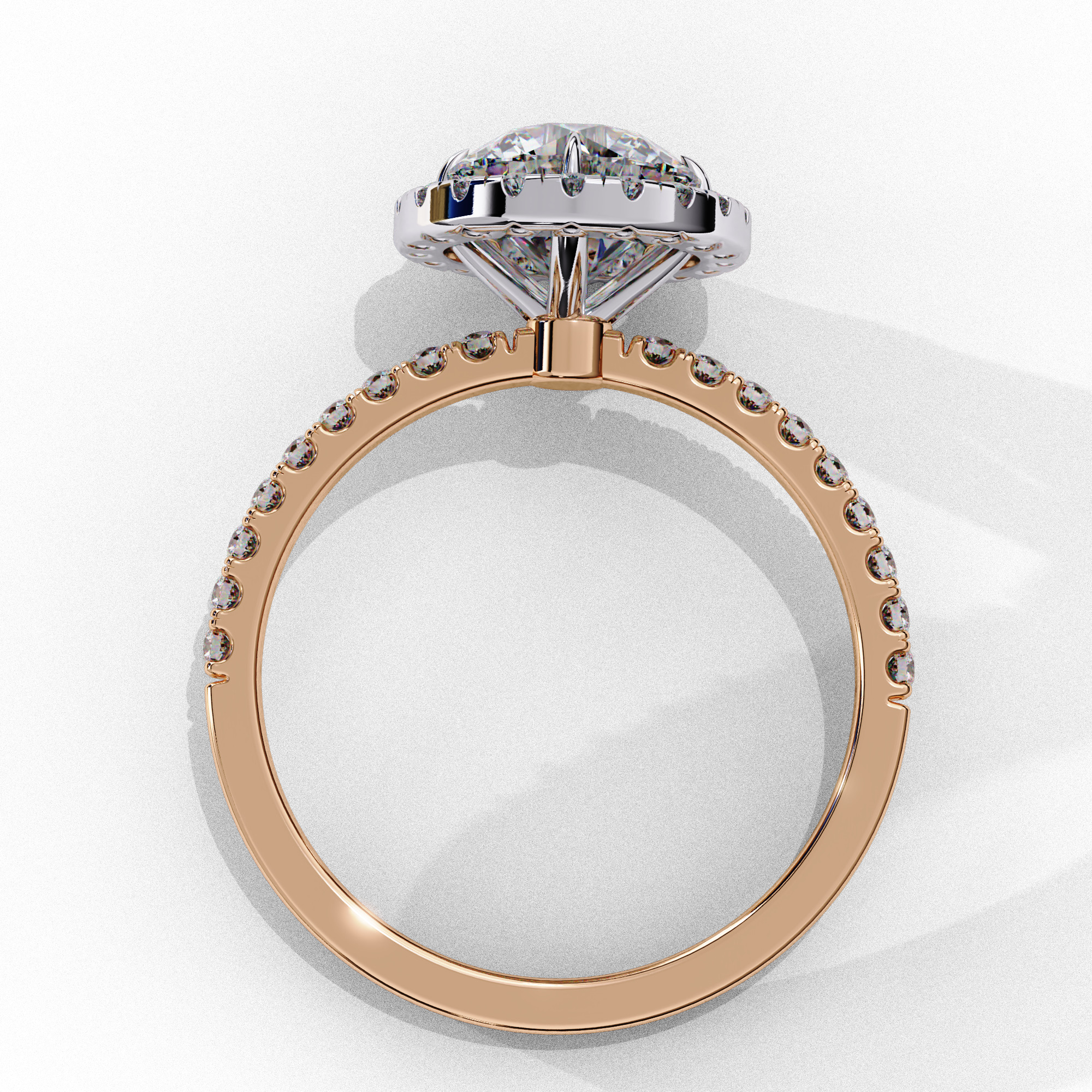 ROUND DIAMOND RING -CAD-16 3D print model_11