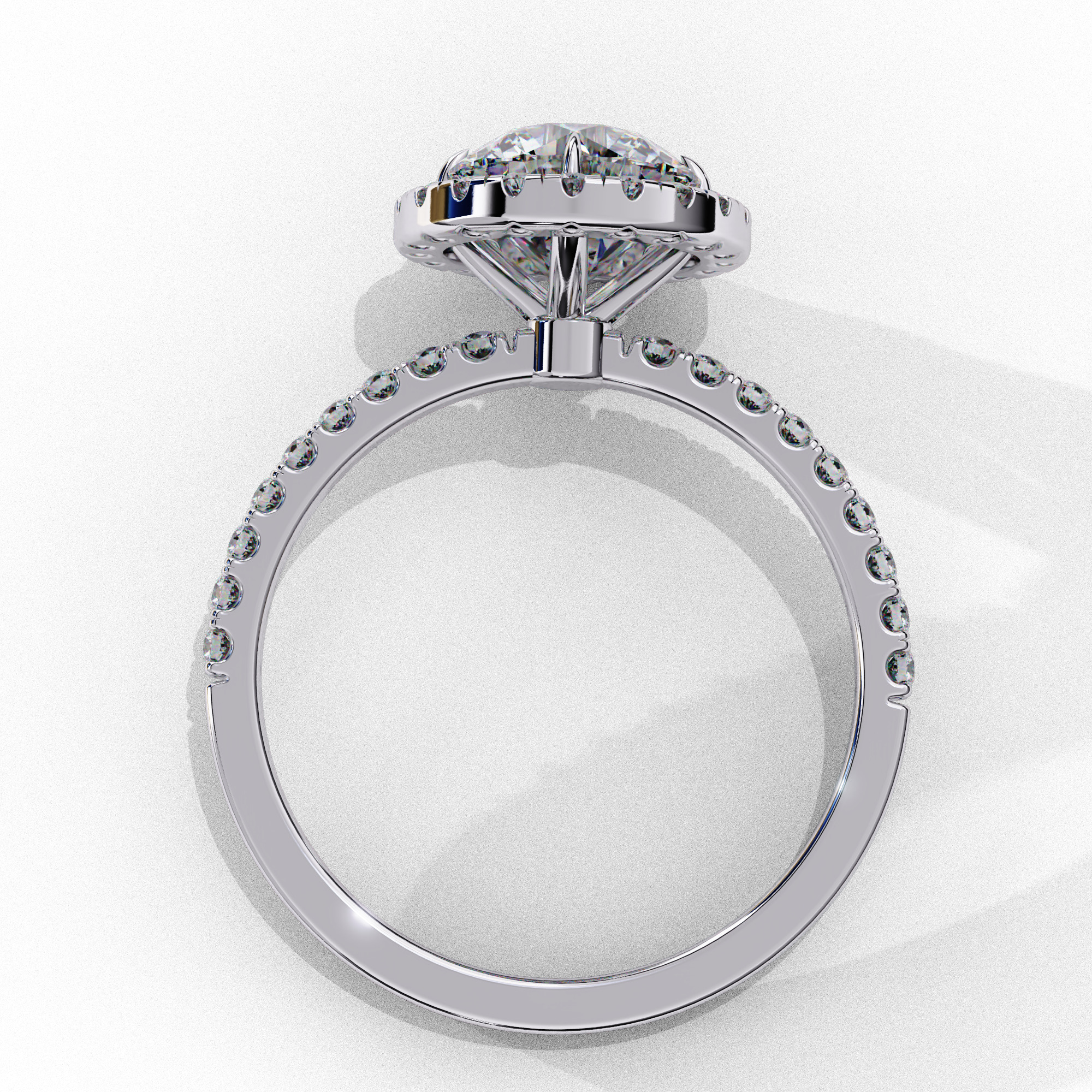 ROUND DIAMOND RING -CAD-16 3D print model_9