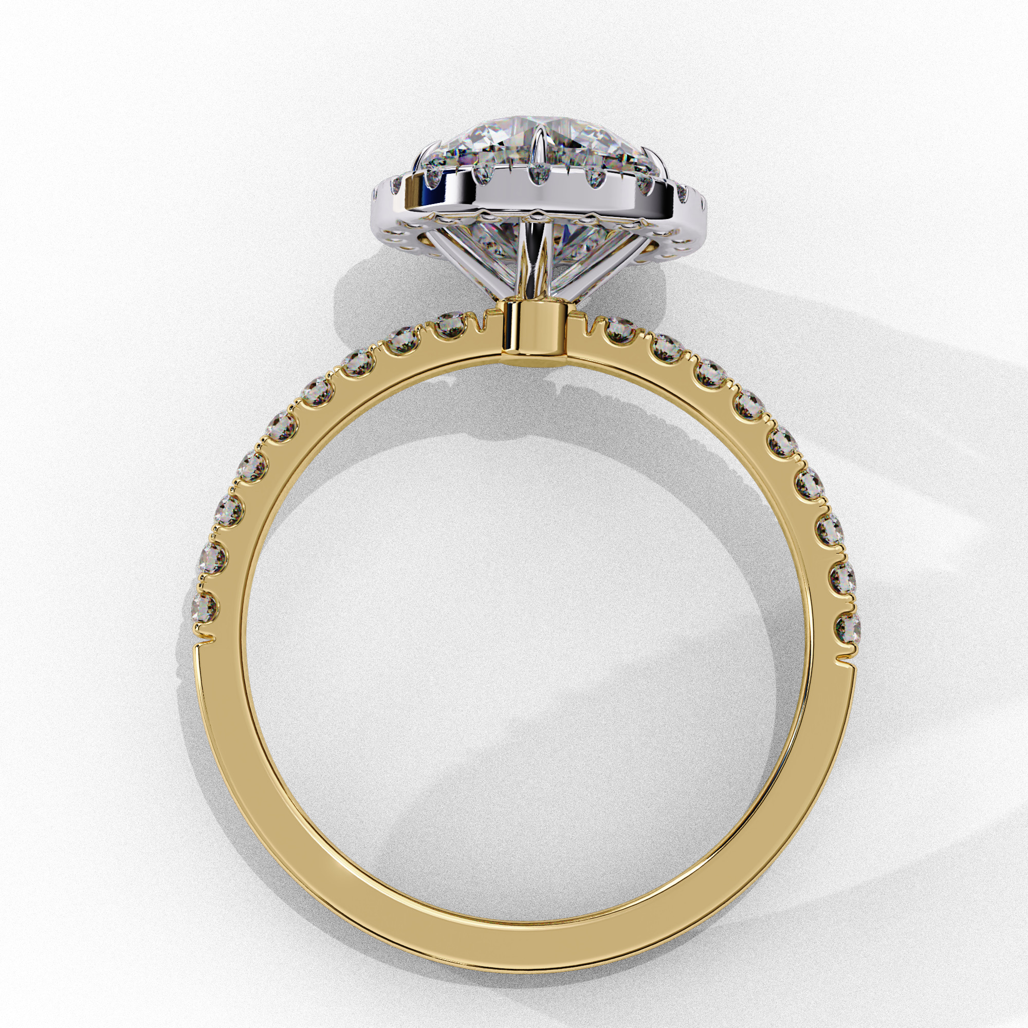 ROUND DIAMOND RING -CAD-16 3D print model_10