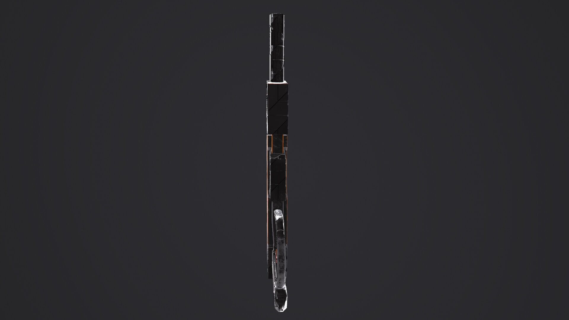 Sniper Rifle Low-poly 3D model_11