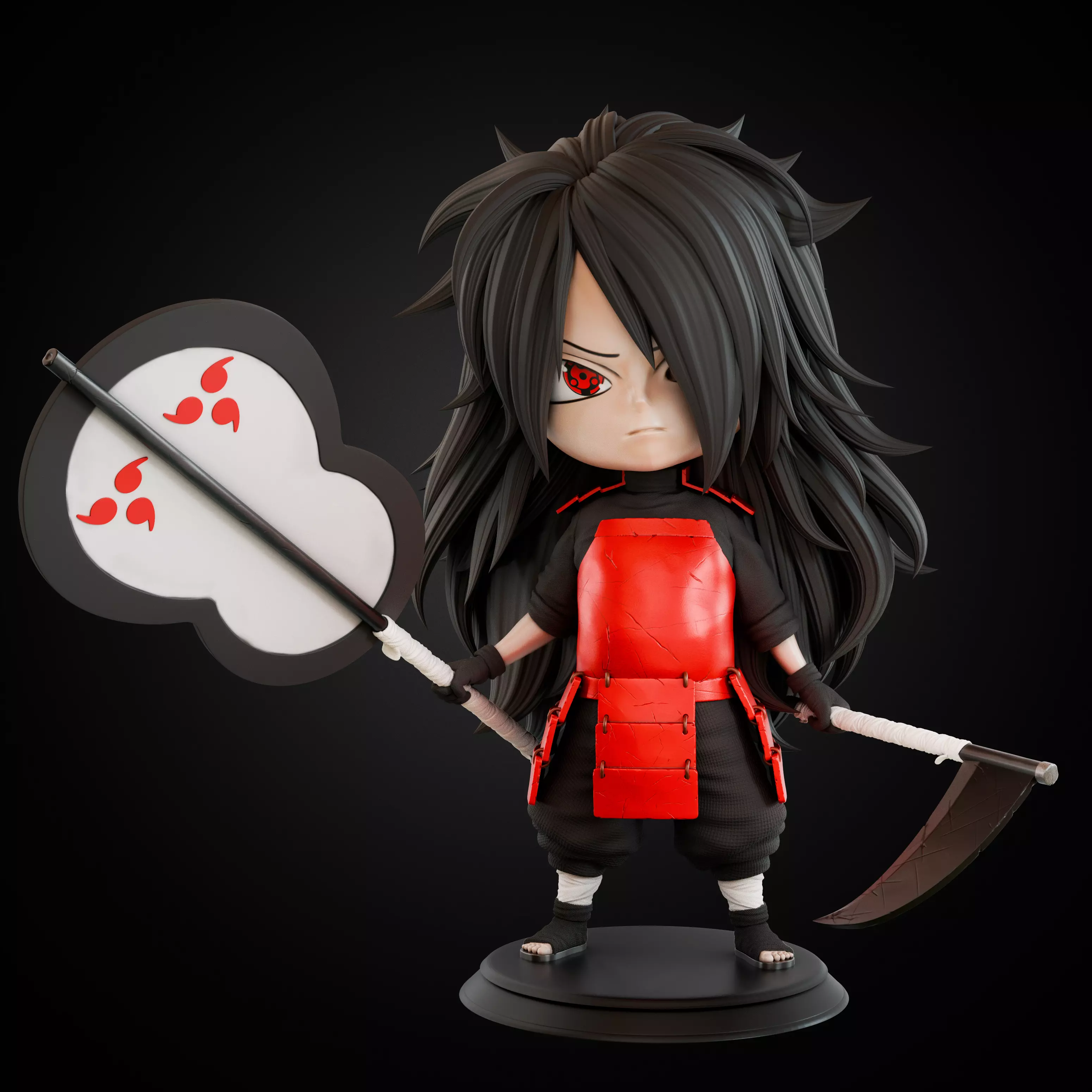 Madara Chibi 3D print model