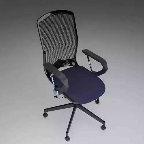 Modern office chair with mesh