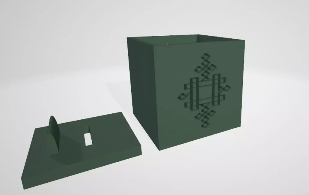 Savings box 3D print model