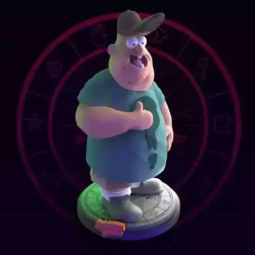 Soos from Gravity Falls Fanart