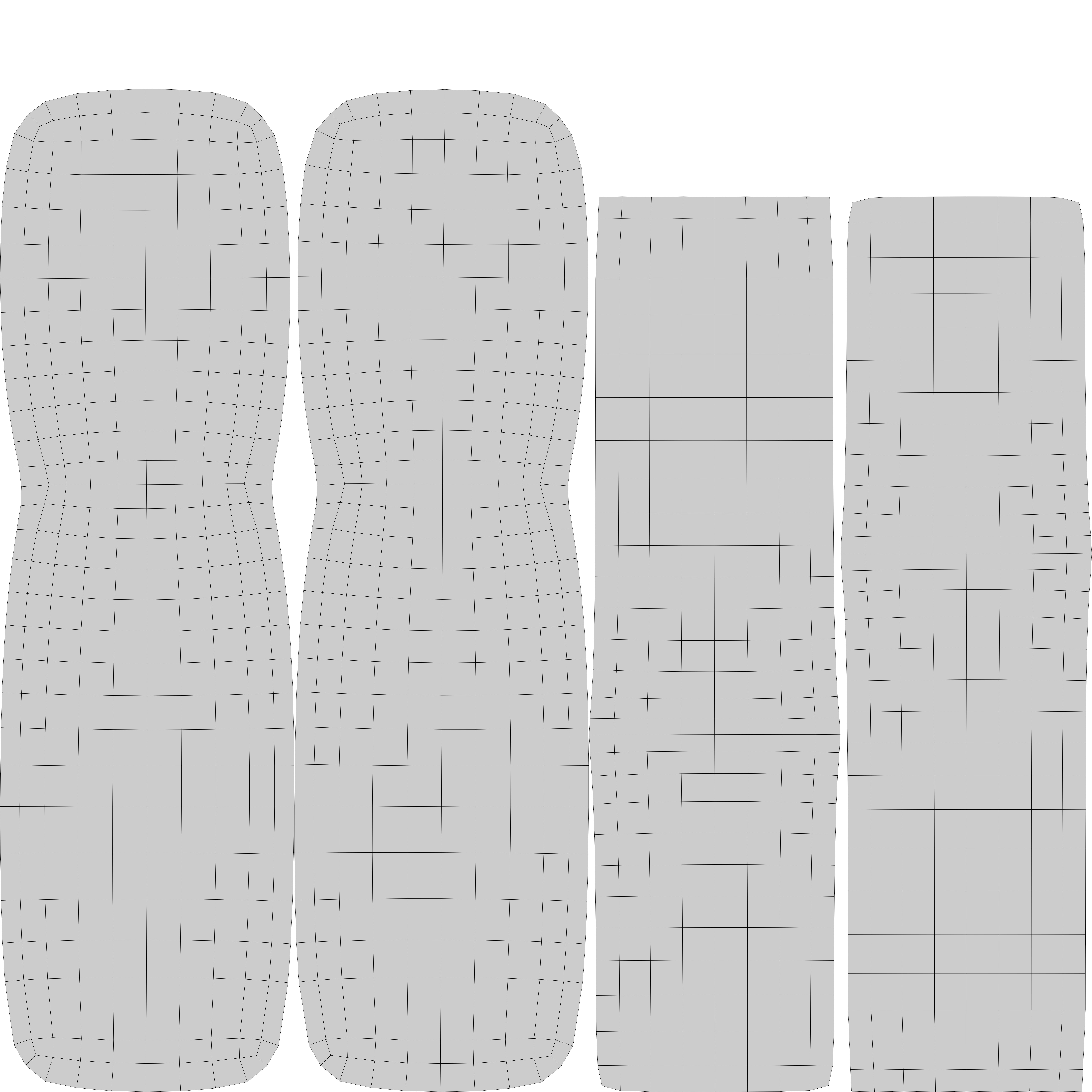 Modern Marble Coffee Table Low-poly 3D model_16