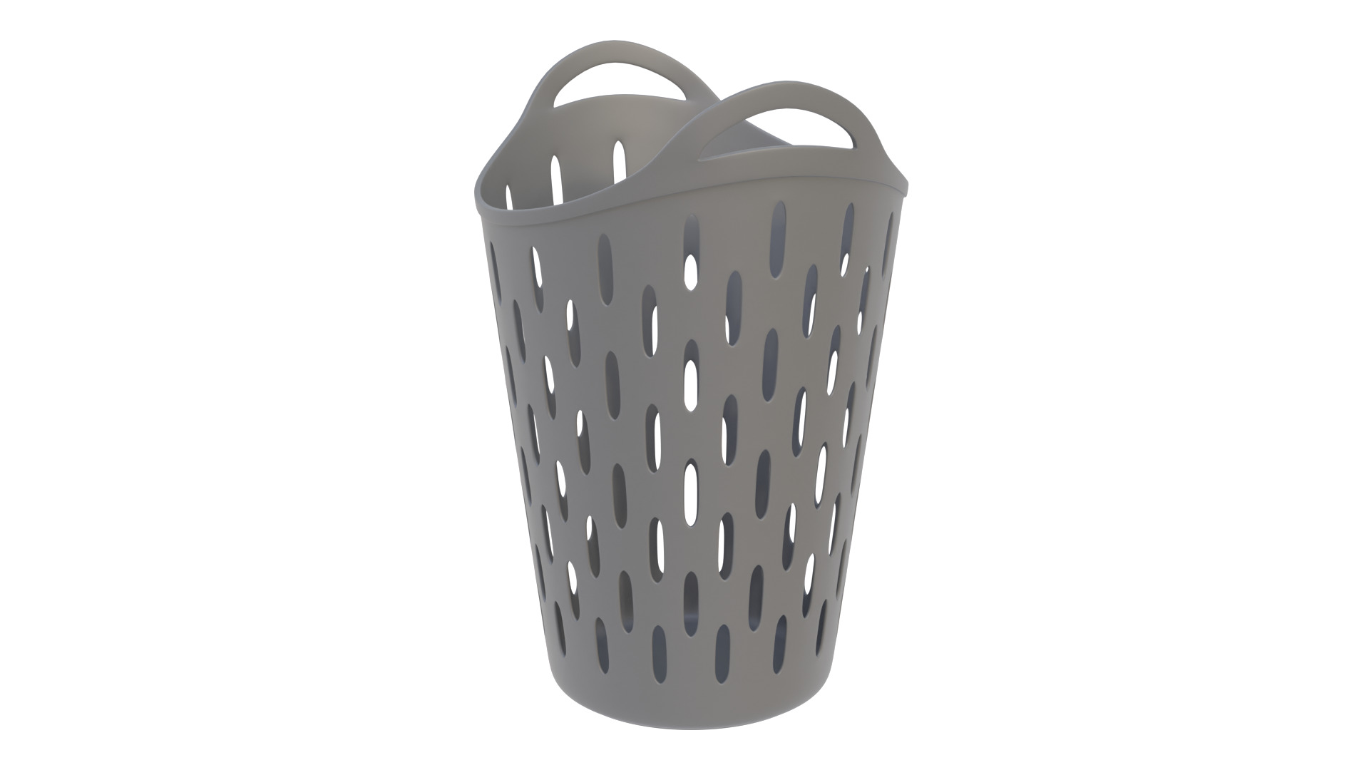 Bathroom basket 02 3D model_5