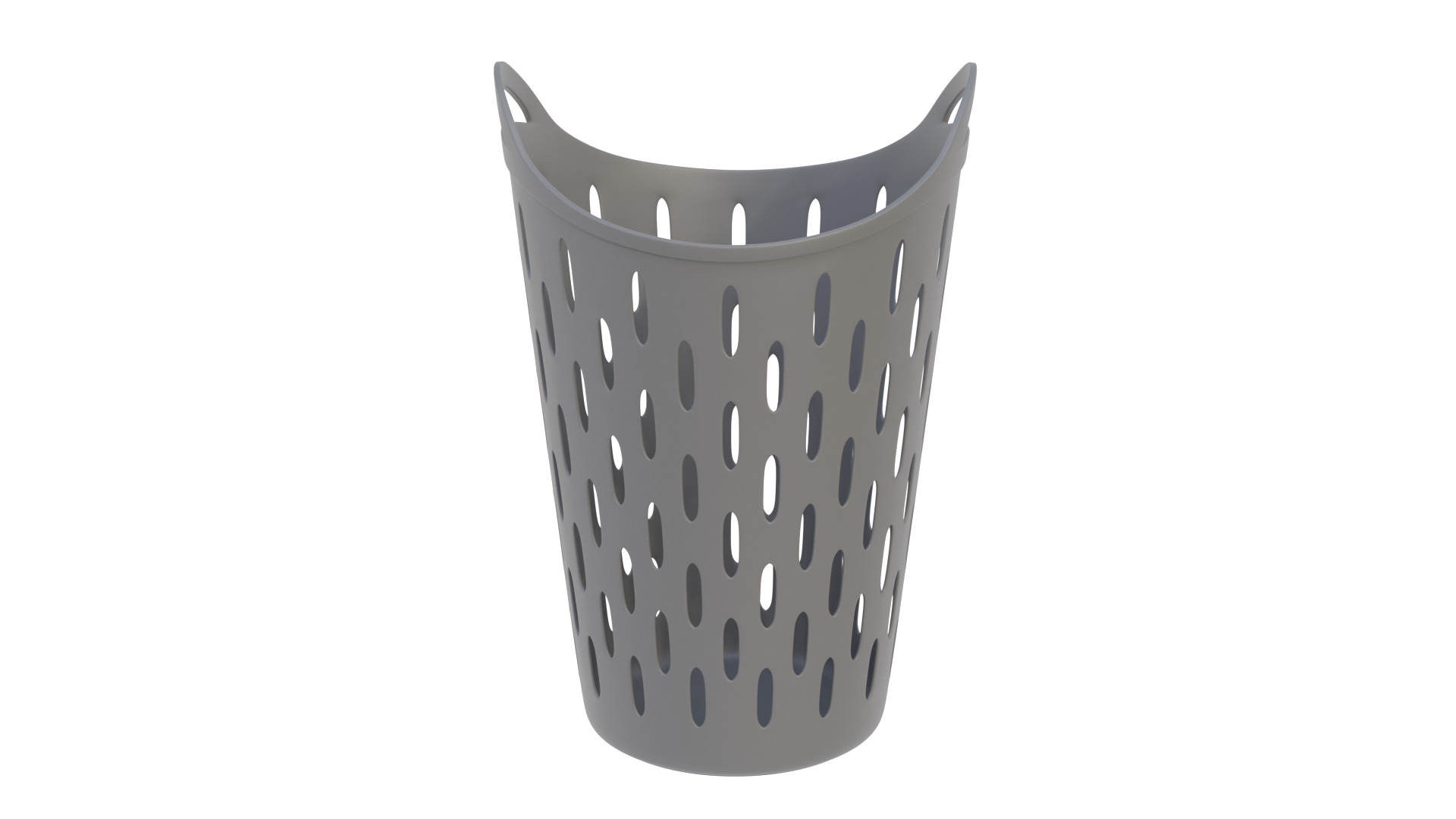 Bathroom basket 02 3D model_3